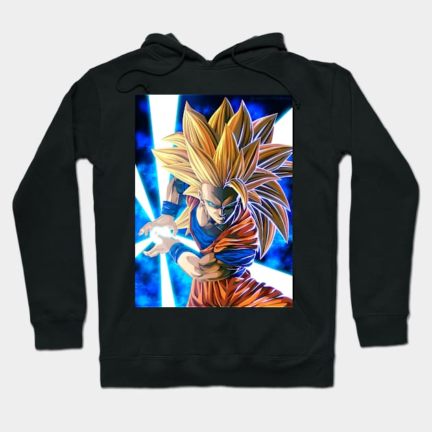 Son Goku Sayajin 3 Hoodie by uchiha-itasuke